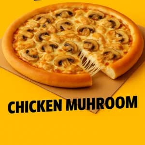 Pizza Medium Chicken Mushroom