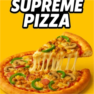 Pizza Medium Supreme